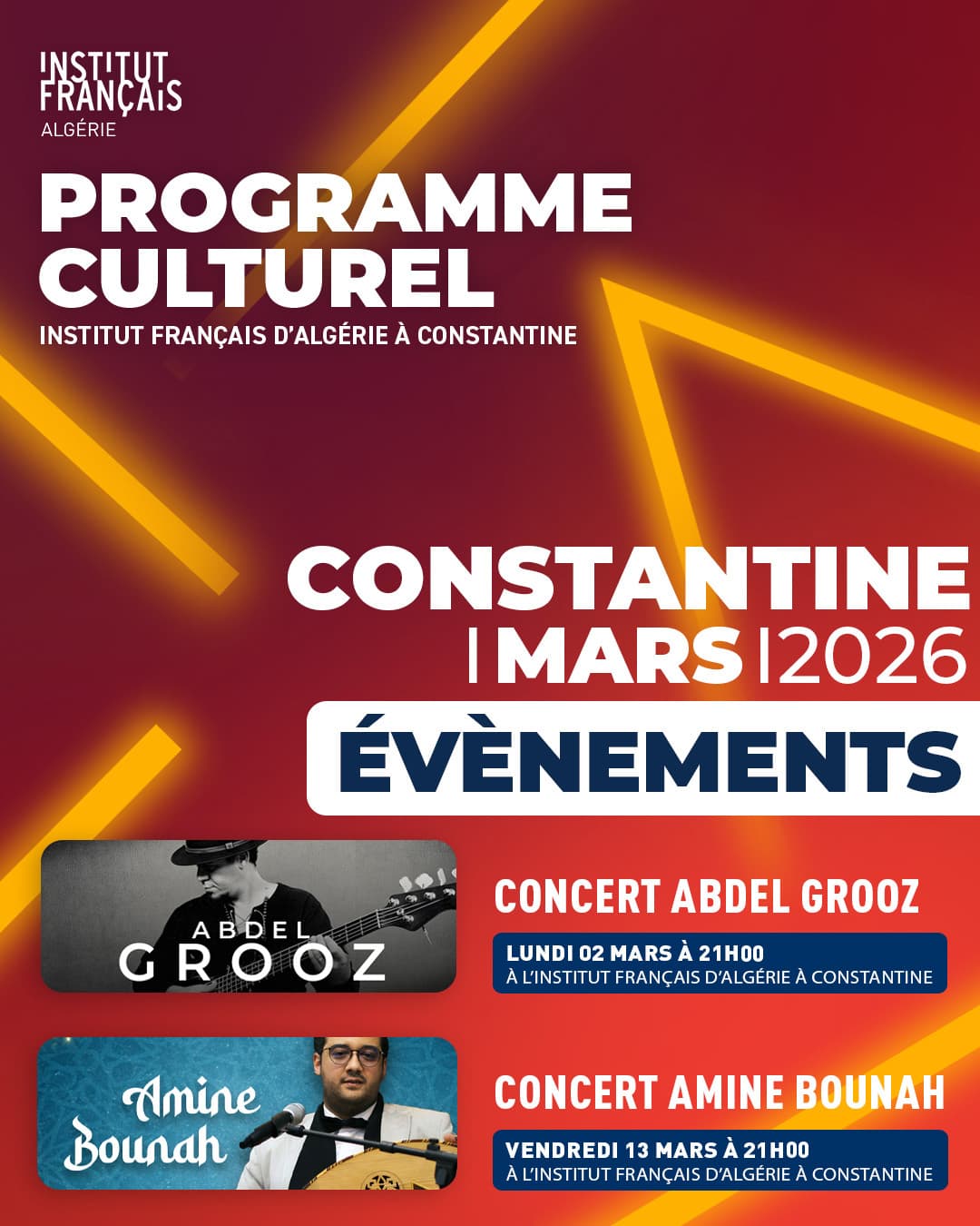 Mars à Constantine Un mois de culture et de partage