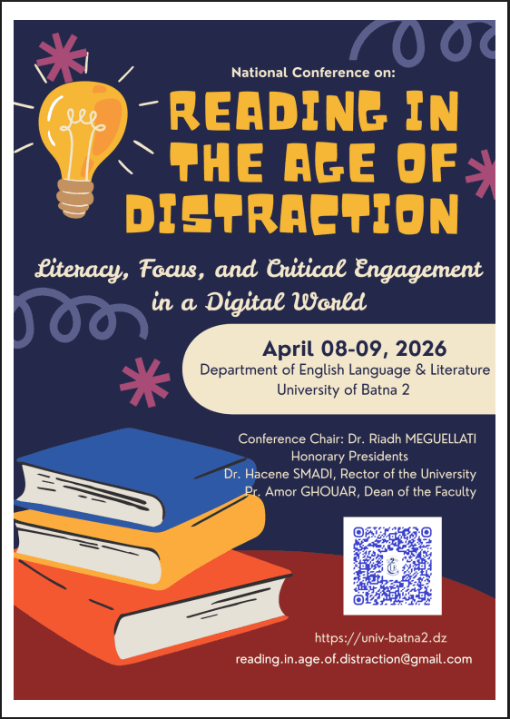 The First National Conference: Reading in the Age of Distraction