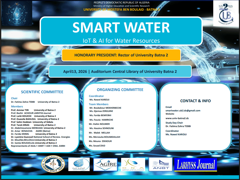 SMART WATER – IoT & AI for Water Resources