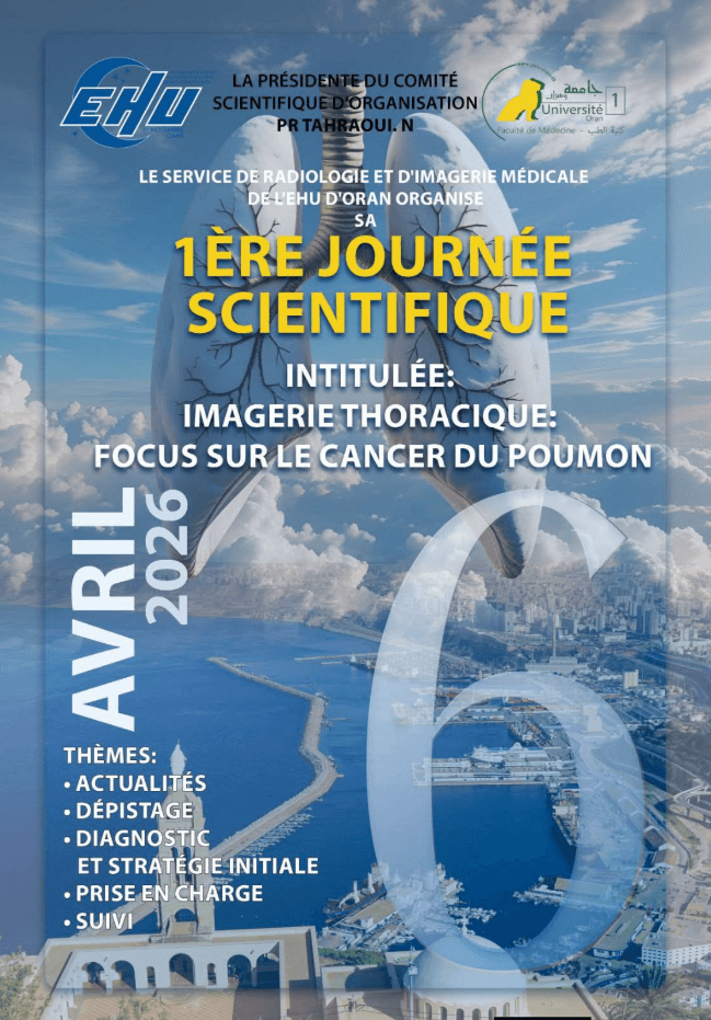 1ère Journée Scientifique : imagerie thoracique : focus sur le cancer du poumon