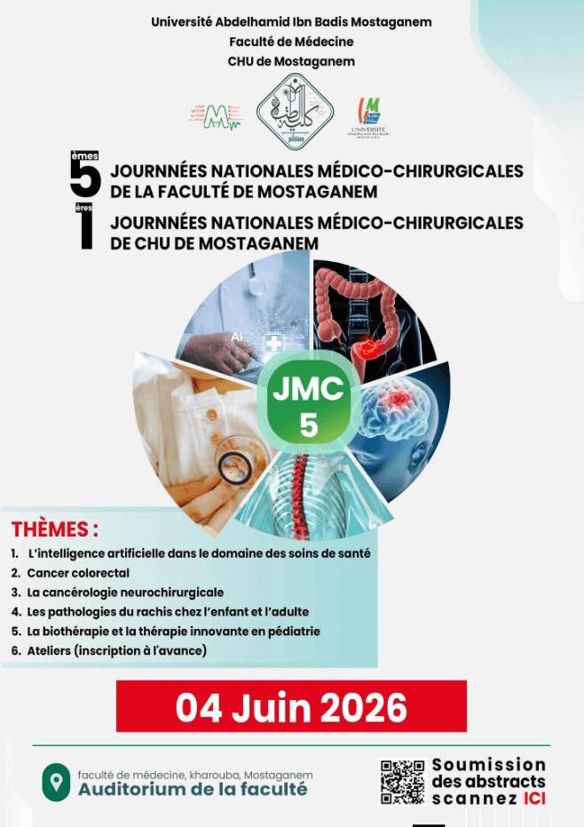 1st National CHU Days & 5th National Médico‑Surgical Days