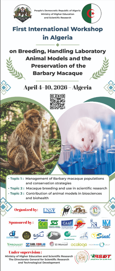First International Workshop in Algeria on Breeding, Handling Laboratory Animal Models and the Preservation of the Barbary Macaque