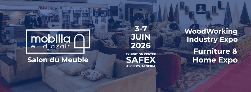 Mobilia El Djazaïr 2026 – Salon international du mobilier, de la décoration et de l’aménagement