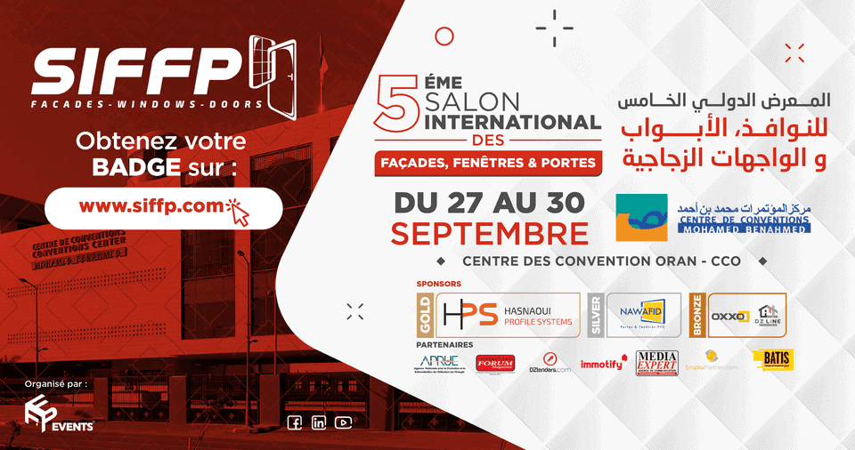 Salon International Des façades, fenêtres Et Portes – SIFFP –
