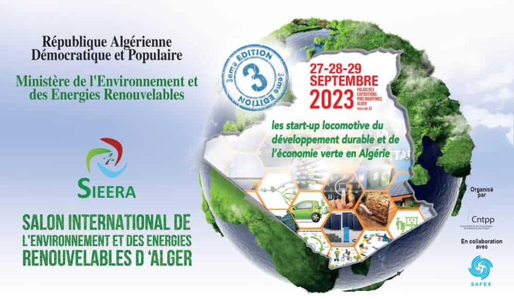 SIEERA 2023 Salon international de l’environnement et des énergies renouvelables