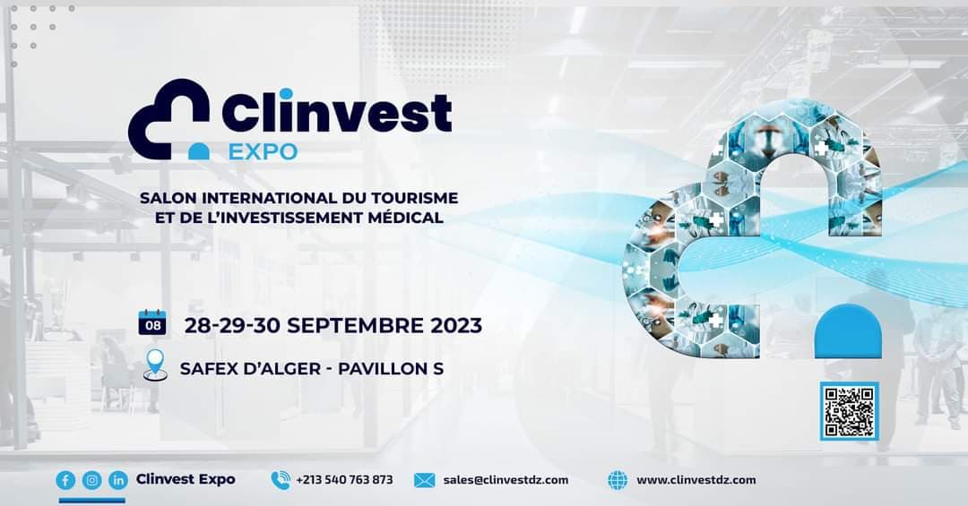 CLINVEST EXPO – Salon International de l’investissement et du Tourisme Médical