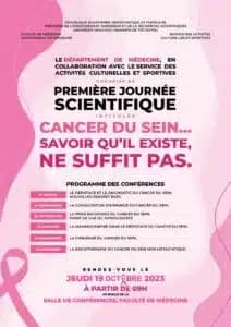 Le Cancer du sein … Savoir qu’il existe, ne suffit pas.