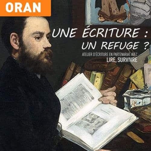 Atelier d’Écriture « UNE ÉCRITURE : UN REFUGE ? »