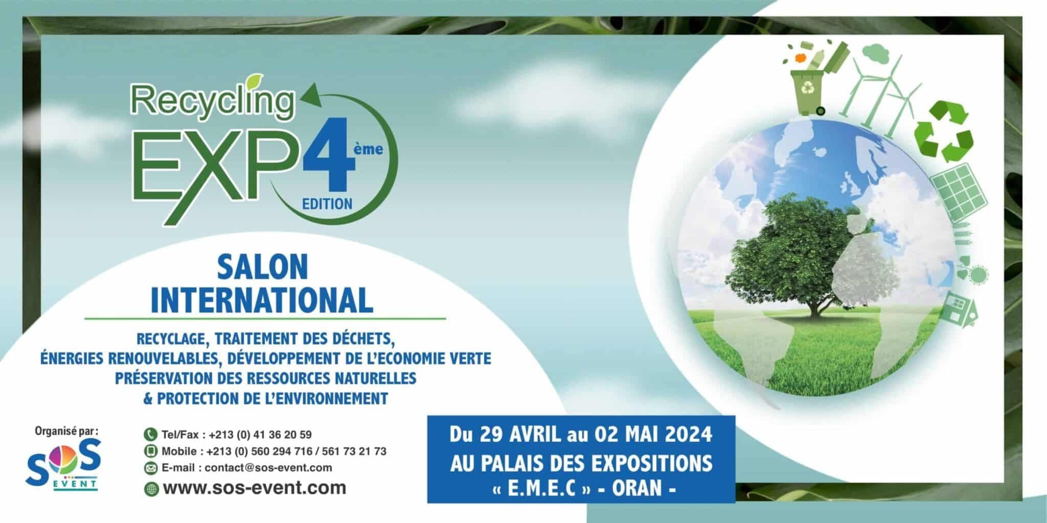 Salon International Recycling Expo 4ème édition