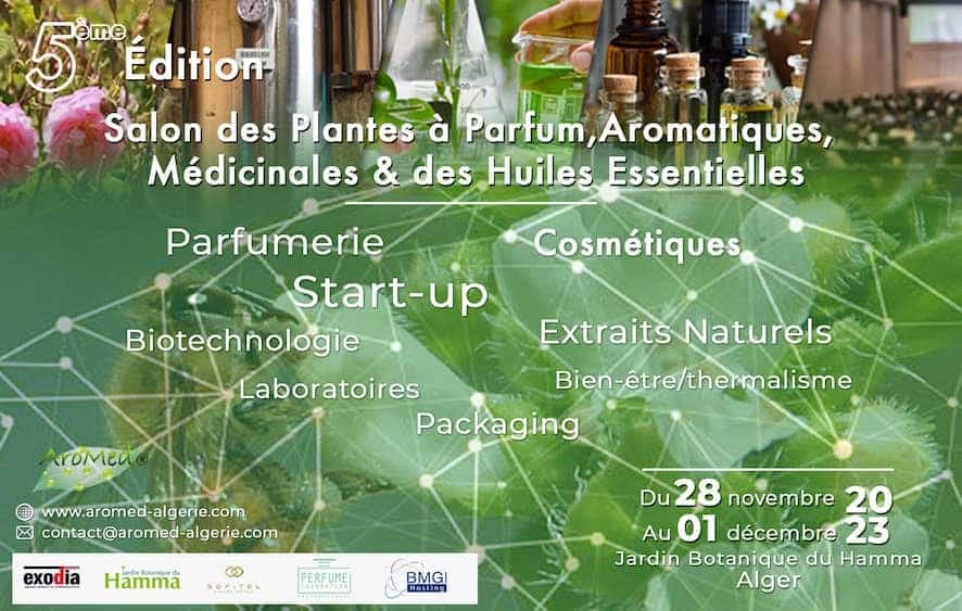 Salon des Plantes Aromatiques, Médicinales, à Parfum et Huiles Essentielle – Aromed –