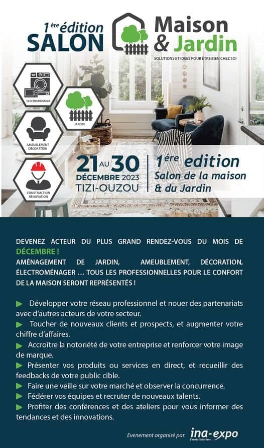1ére edition Salon de la Maison & du Jardin