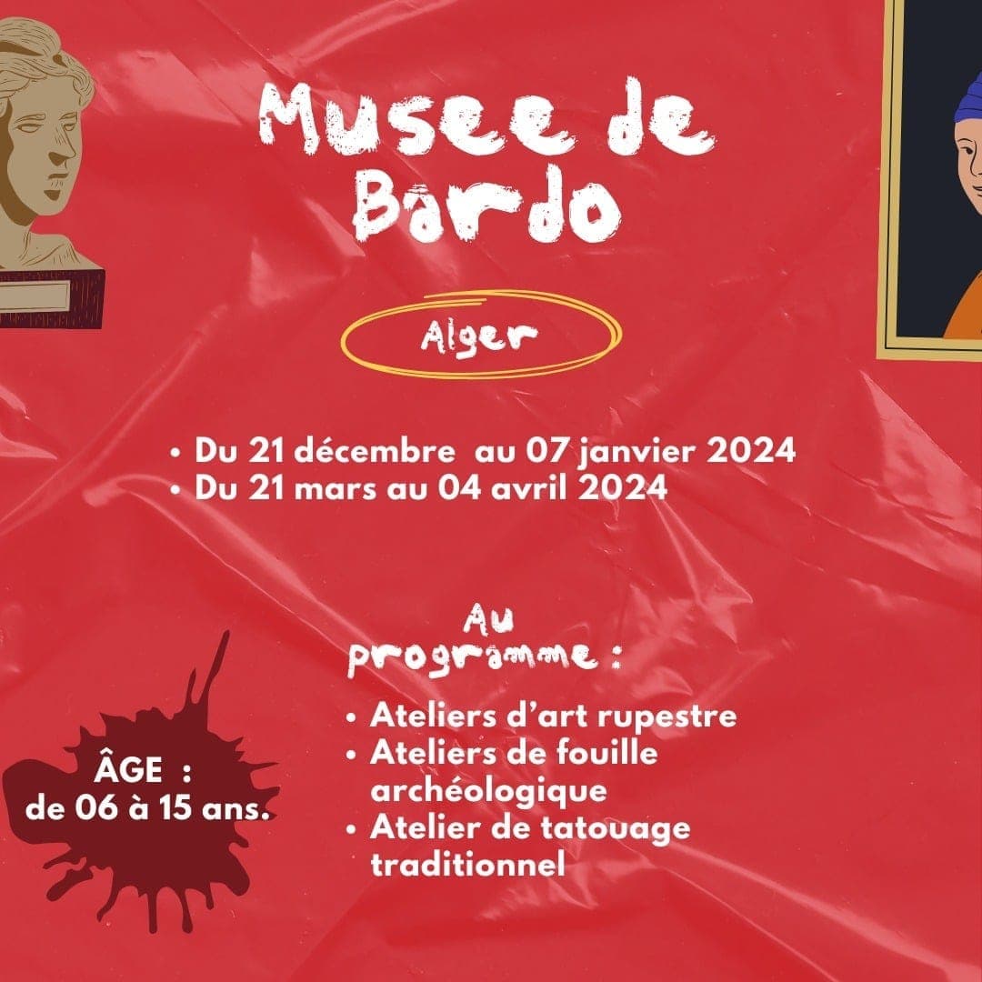 PROGRAMME DES ATELIERS POUR ENFANTS