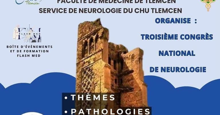 Troisième congrès national de neurologie (CHU Tlemcen)