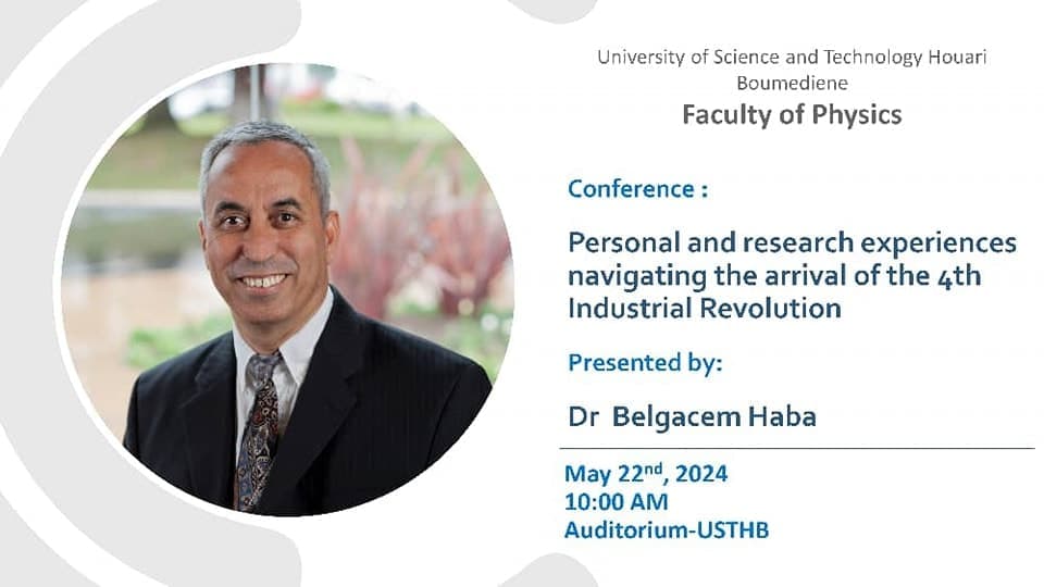 Personal and research experiences navigating the arrival of the 4th Industrial Revolution Presented