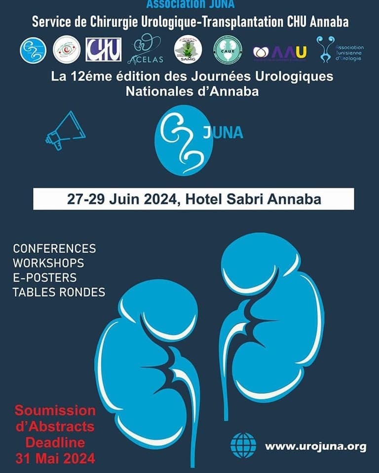12 èmes Journées Urologiques Nationales D’Annaba