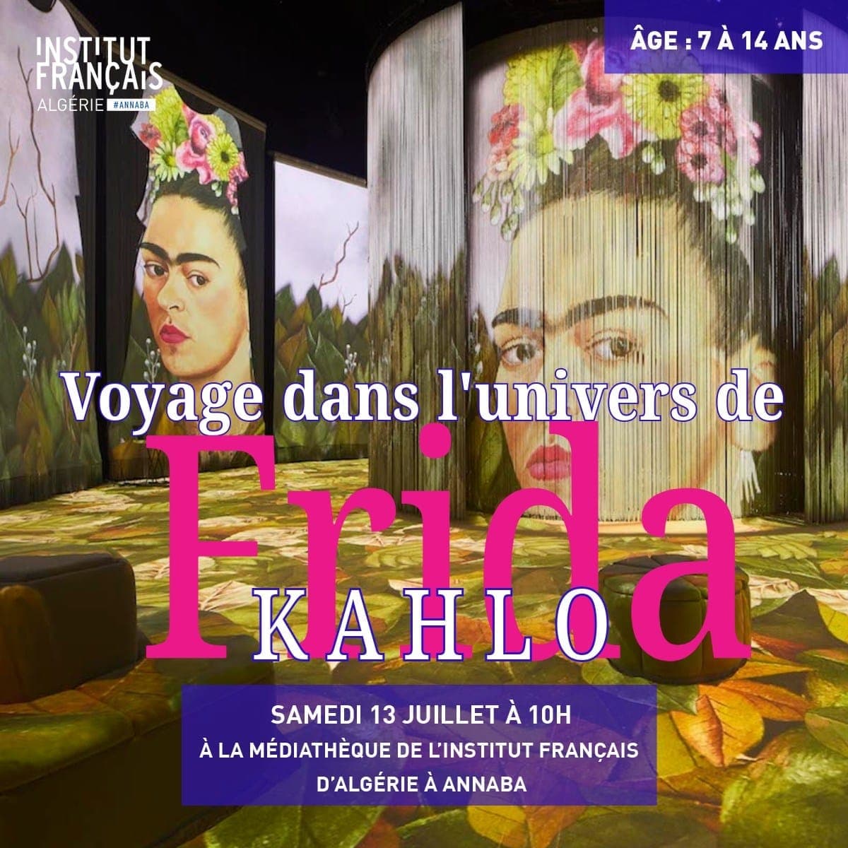 Atelier d’Arts Plastiques Junior: Voyage dans l’Univers de Frida Kahlo !