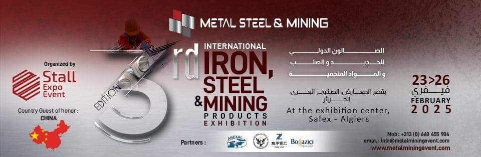 METAL STEEL & Mining ALGERIA EXPO 2025