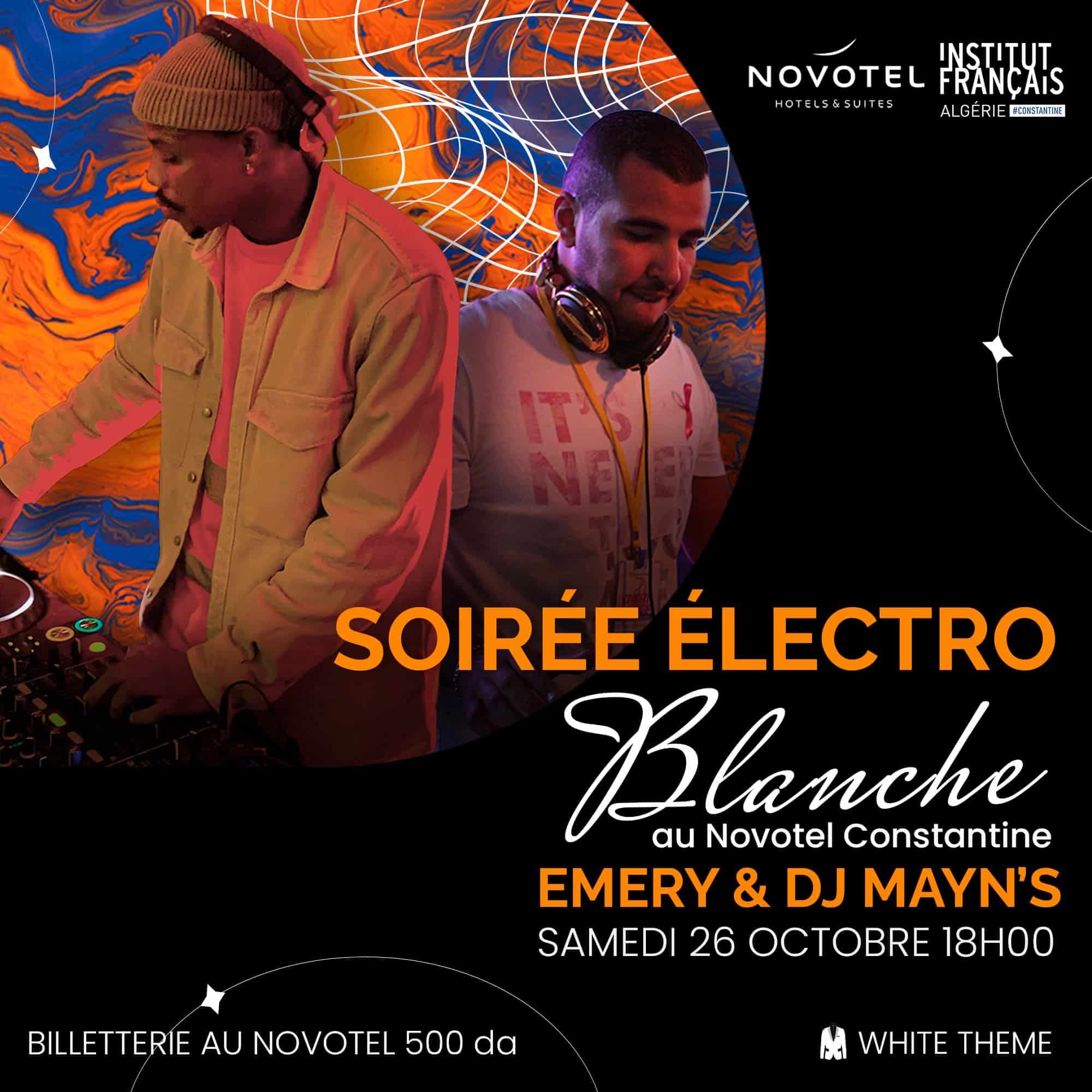 Soirée Électro Blanche