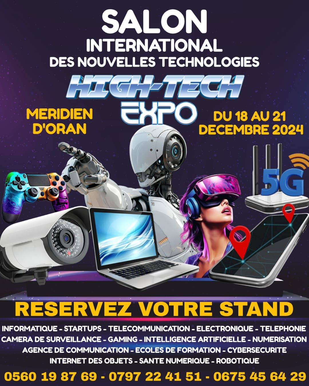 Salon International des Nouvelles Technologies – High-tech Expo 2024