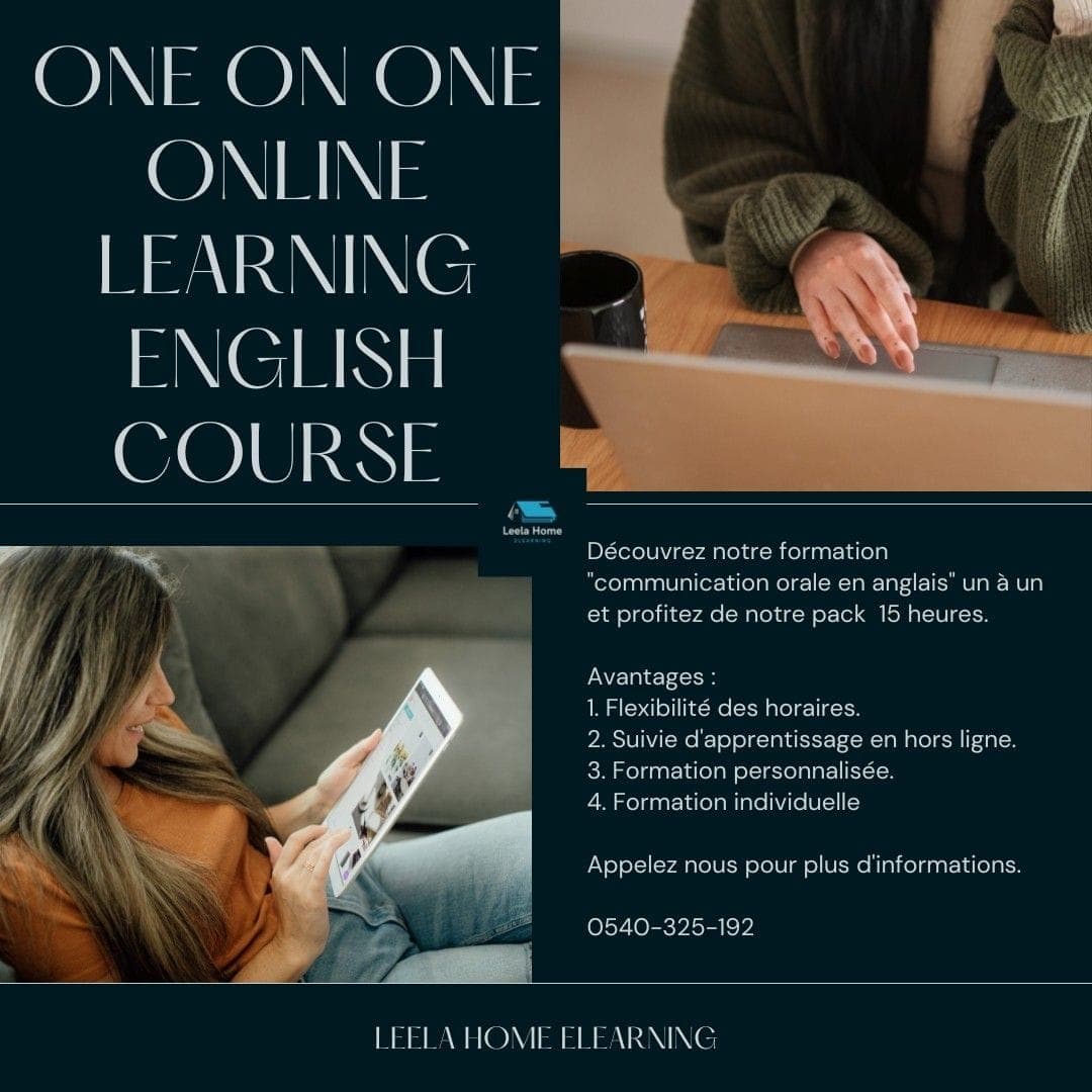 Présentation des services of Leela Home eLearning