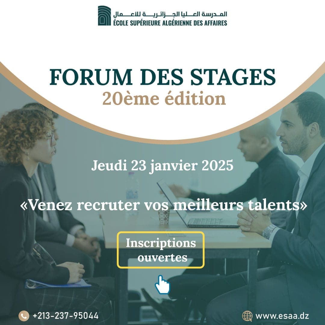 Forum des Stages – 20ème Édition