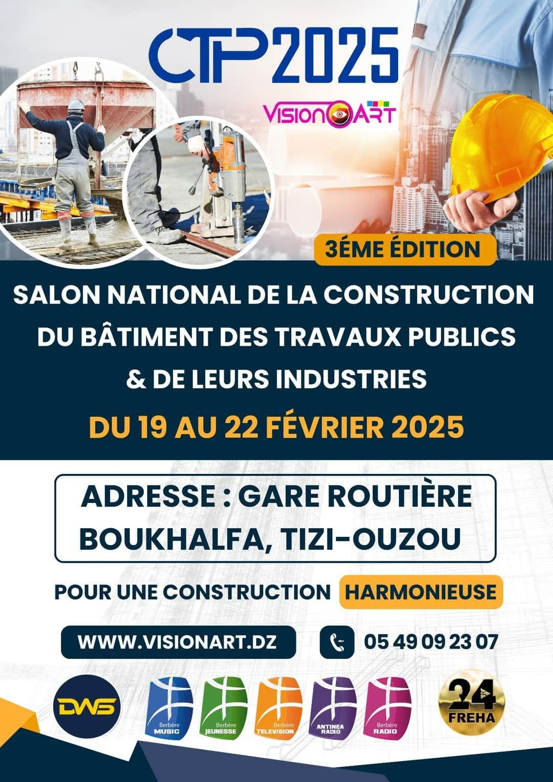 Salon National de la Construction, des Travaux Publics et de leurs Industries – 3ᵉ Édition