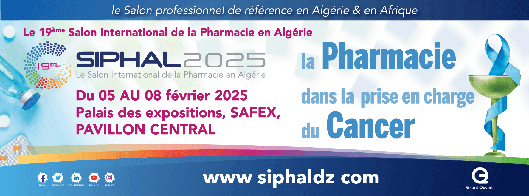 Le 19ᵉ Salon International de la Pharmacie en Algérie (SIPHAL 2025)