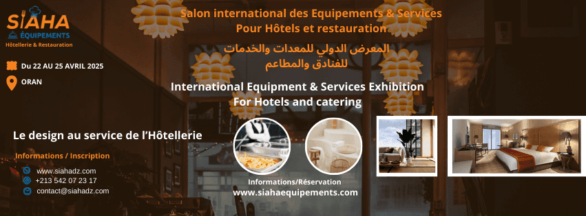 SIAHA Equipements – Salon International des Equipements et Services pour Hôtels & Restauration