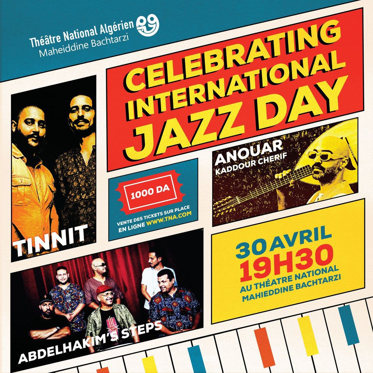 Célébrons ensemble la Journée Internationale du Jazz !