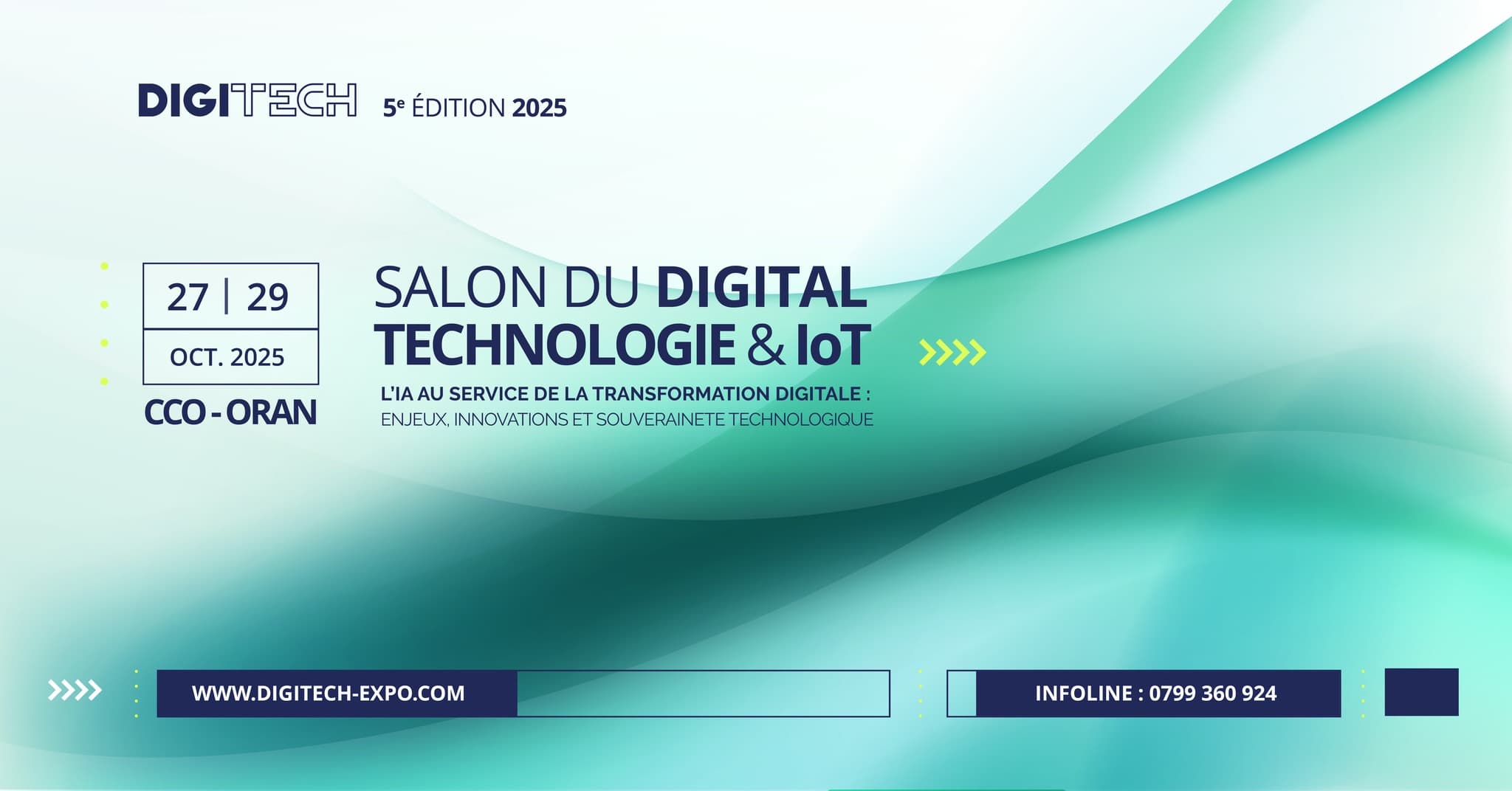 Digitech 2025 – 5ᵉ édition du Salon professionnel du digital et des technologies innovantes