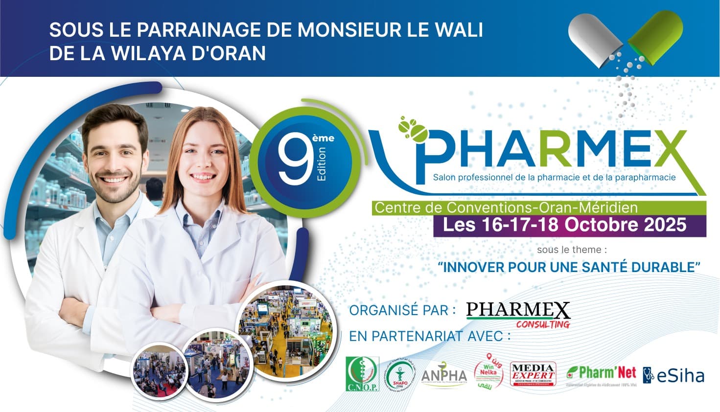 Pharmex – salon professionnel de la pharmacie et de la parapharmacie