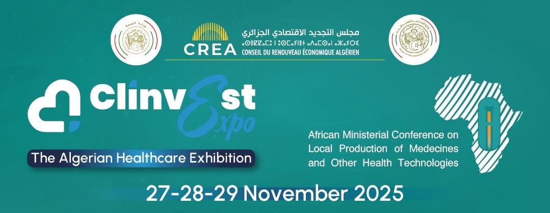 The Algerian Healthcare EXPO CLINVEST EXPO 3rd edition