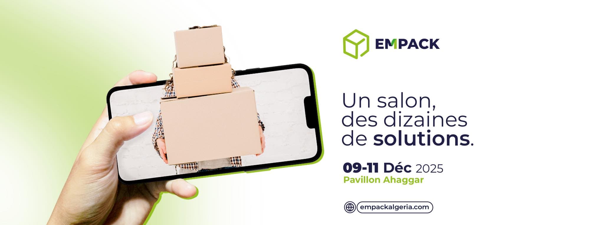 Empack Algérie, Le salon où innovation, emballage et logistique