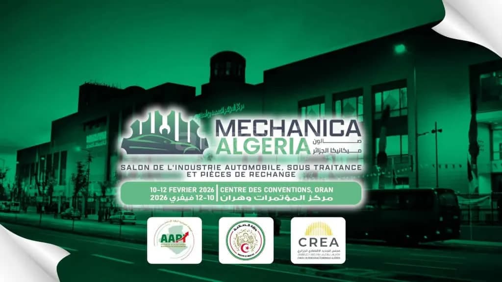 Algeria Mechanica 2026 – Salon International de l’industrie automobile, sous-traitance et pièces de rechange