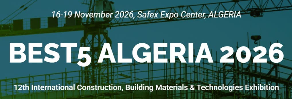 BEST5 ALGERIA 2026 – Salon International de la Construction et du Bâtiment