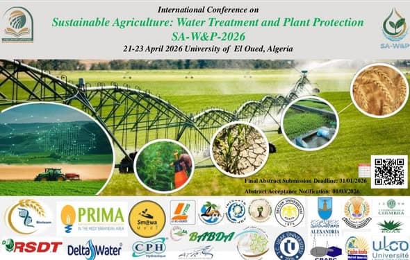 Conférence internationale sur l’agriculture durable : Traitement de l’eau et protection des végétaux