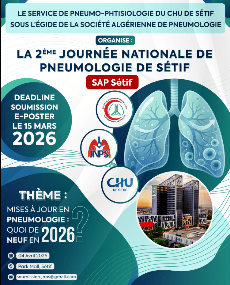 2ᵉ Journée Nationale de Pneumologie de Sétif
