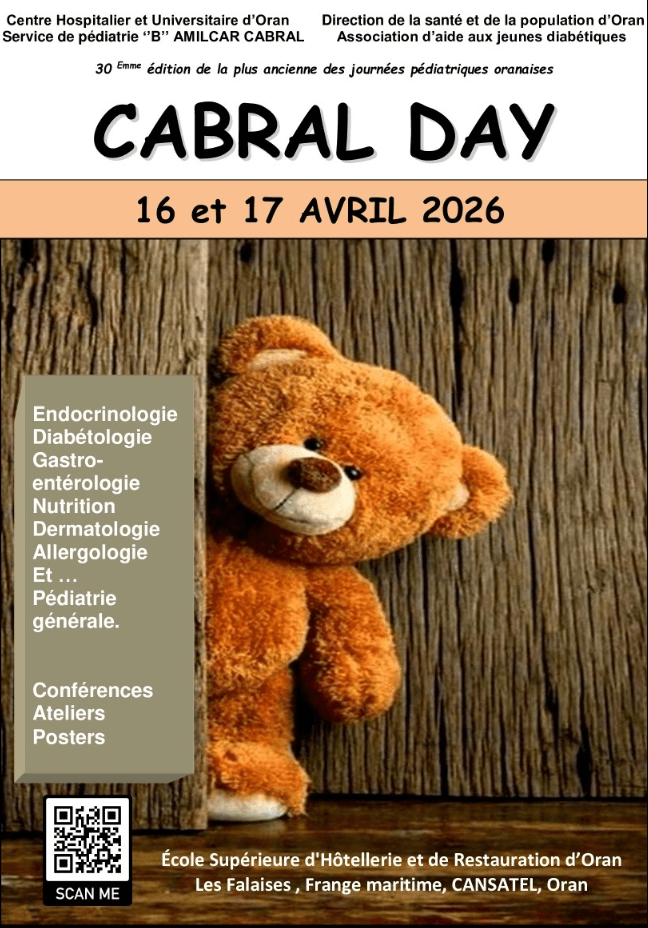 30e Édition des Journées Pédiatriques d’Oran