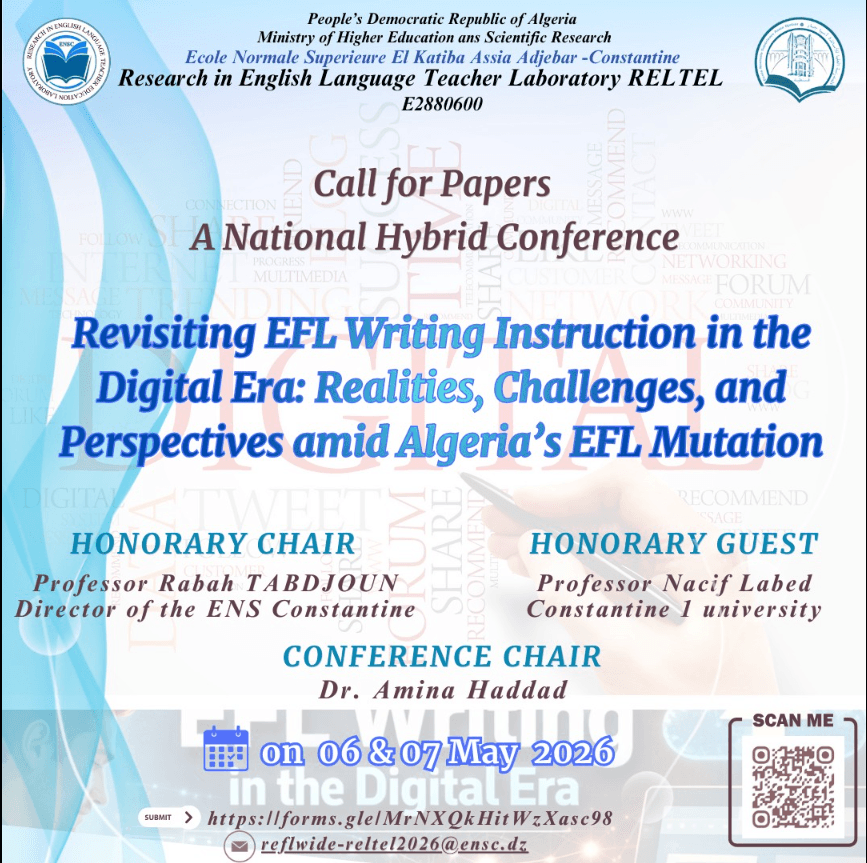 Revisiting EFL Writing Instruction in the Digital Era: Realities, Challenges, and Perspectives amid Algeria’s EFL Mutation